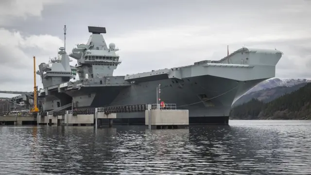 авианосец "Куин Элизабет" (Queen Elizabeth)