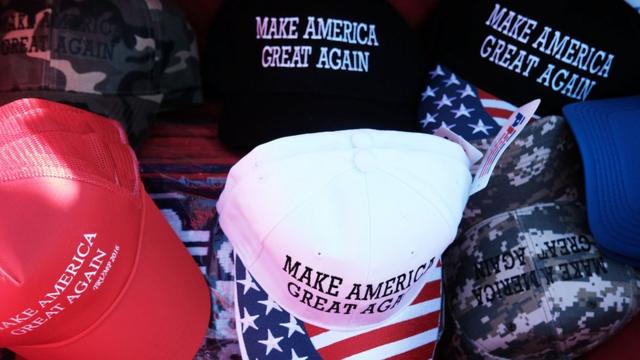 Gorras de campaña de Donald Trump