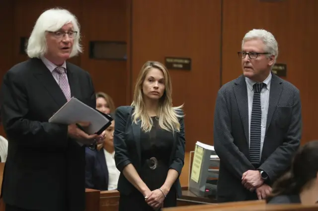 Dani Mathers no tribunal