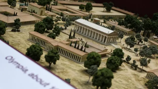 Réplica de la ciudad griega de Olimpia 100 a. C.
