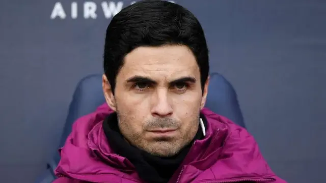 Mikel Arteta aliiongoza Man City katika mchezo huo
