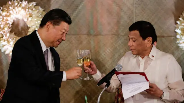 習近平去年11月訪問菲律賓。