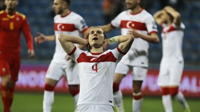 türkiye gol sevinci