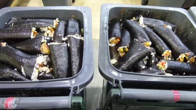 食品ロスとなった恵方巻