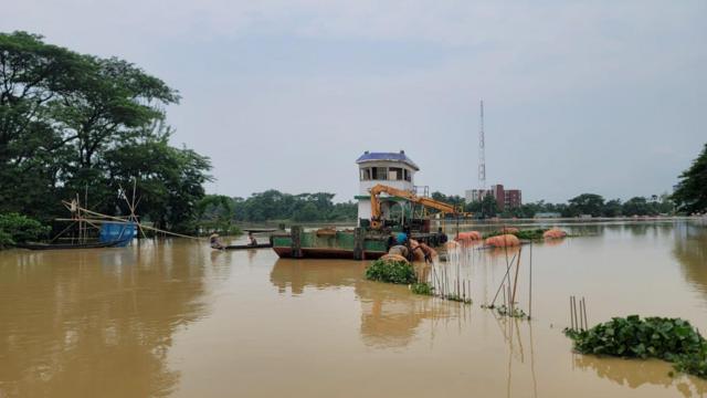 Flood affected areas of Sylhet