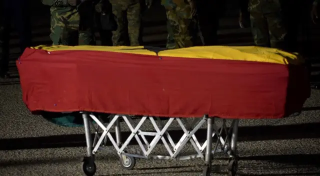 Atsu body arrive Ghana 