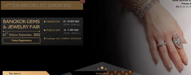 BANGKOK GEMS & JEWELRY FAIR 2022