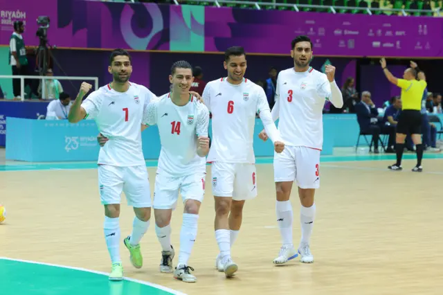  .تیم ملی فوتسال ایران در آخرین بازی مرحله گروهی، با نتیجه ۴ بر ۱ تاجیکستان را شکست داد