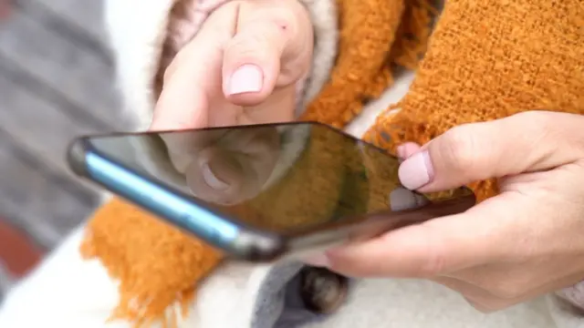 телефон, руки