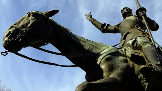 Estatua de El Quijote