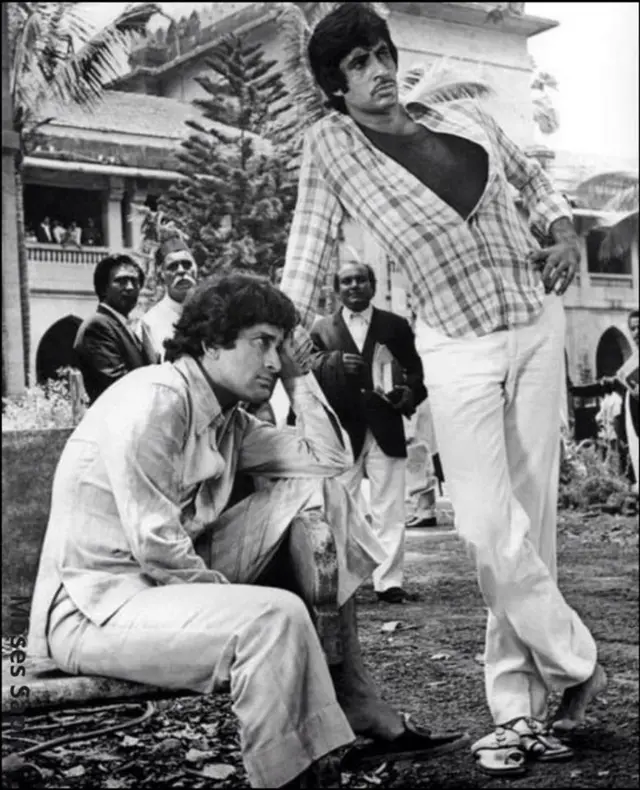 अमिताभ बच्चन के साथ शशि कपूर