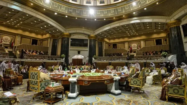 القمة الخليجية الأربعين في العاصمة السعودية الرياض. 10 ديسمبر/كانون الأول 2019
