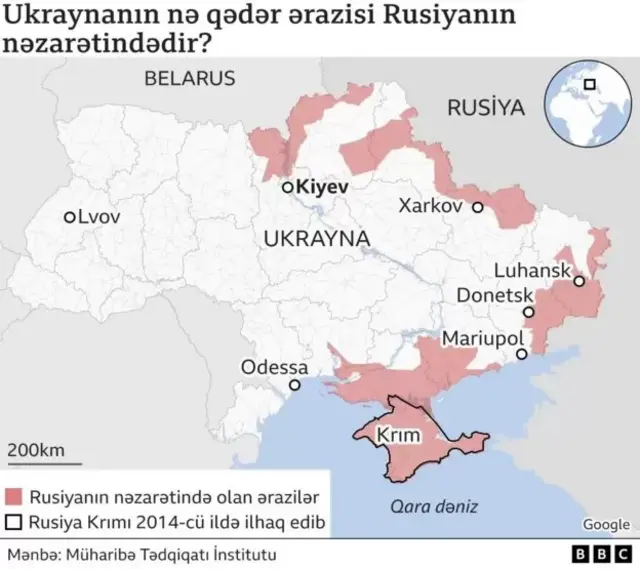 Ukrayna Rusiya Ukraynaya hücum edib Rusiyanın Ukraynaya hücumu Kiyev Xarkov Xerson port şəhəri Liman şəhəri Xerson