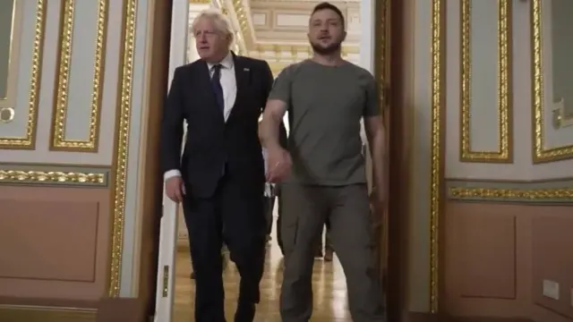 Джонсон та Зеленський