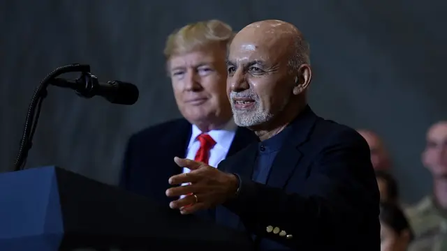 اشرف غني او ډونلډ ټرمپ