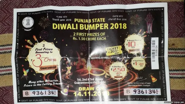 ਲਾਟਰੀ ਟਿਕਟ
