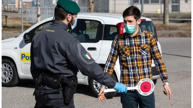 উত্তর ইটালি জুড়ে প্রায় এক কোটি ৪০ লাখ মানুষকে এখন কোয়ারানটিনে রাখা হয়েছে