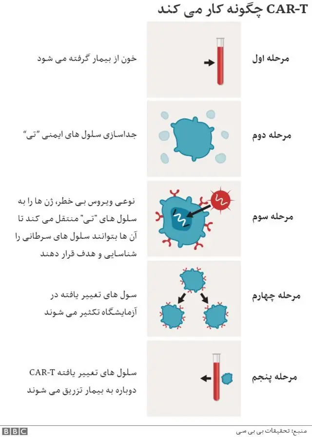 معالجه سرطان با سلول تی