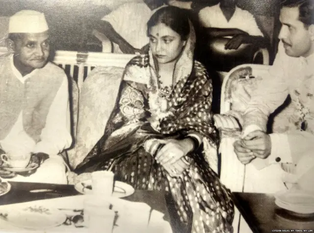 ਸ਼ੀਲਾ ਦੀਕਸ਼ਿਤ, ਲਾਲਾ ਬਹਾਦੁਰ ਸ਼ਾਸਤਰੀ ਨਾਲ