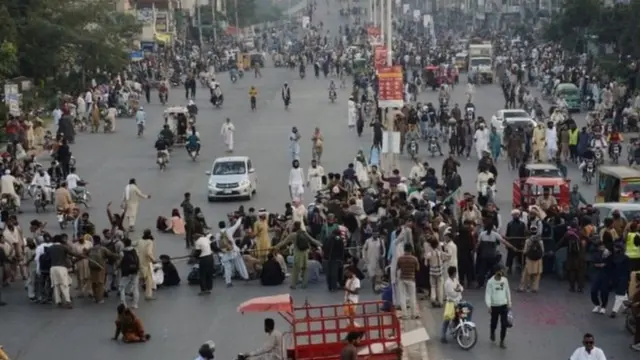 ٹی ایل پی دھرنا