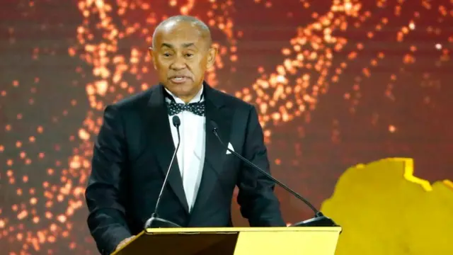 Ahmad, président de la Confédération africaine de footbal