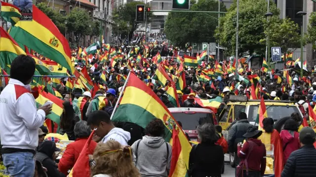 Protestas en Bolivia