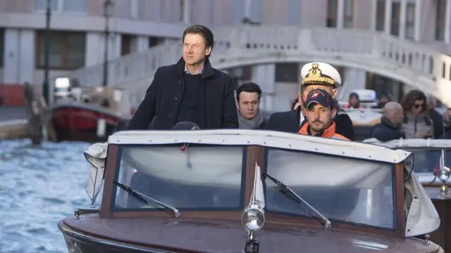 Conte'nin Venedik ziyareti