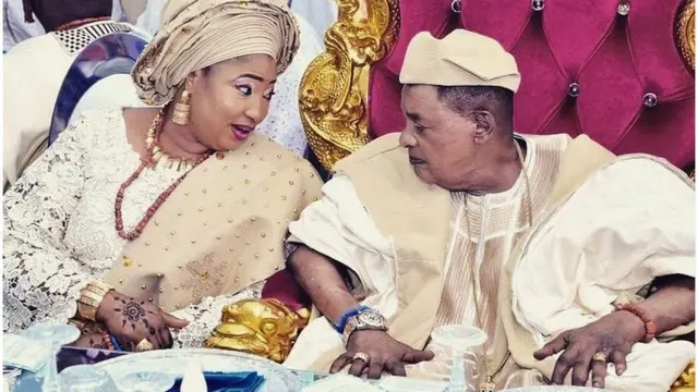 Olori Mujidat ati Ọba Lamidi Adeyemi