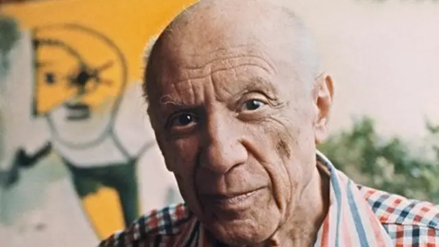 Pablo Picasso, pictured in 1971
