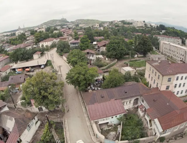 Панорама города Шуша, 1 августа 1988 года