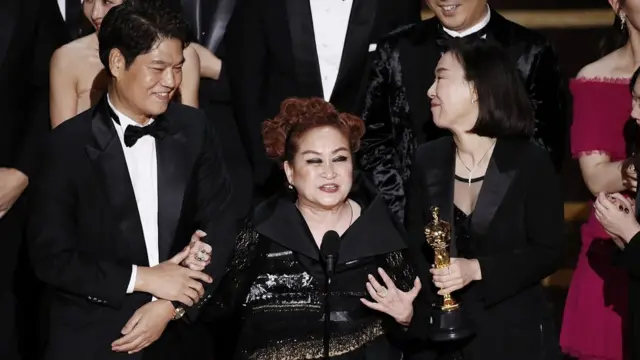 Miky Lee saat penghargaan Oscar
