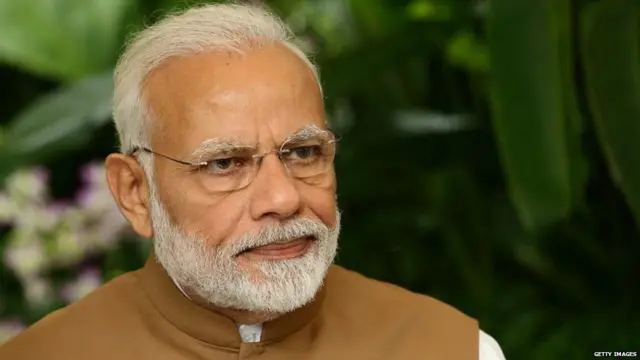 नरेंद्र मोदी, भारत