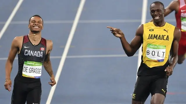 De Grasse aspira a poder hacerle sombra a Bolt en la final.