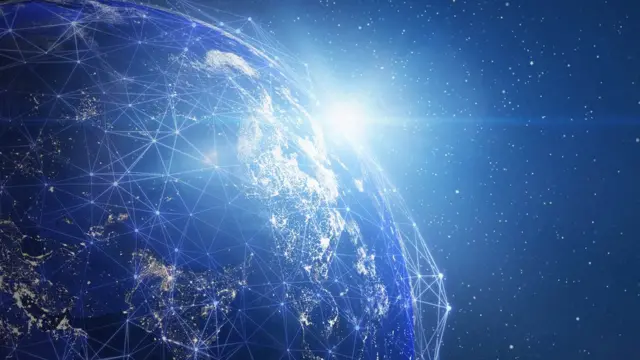 El mundo internectado por Internet.