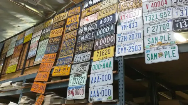 Placas de vehículos