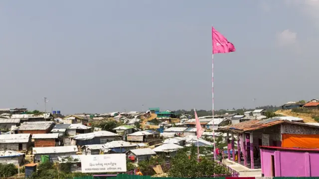 방글라데시에 위치한 로힝야족 난민촌