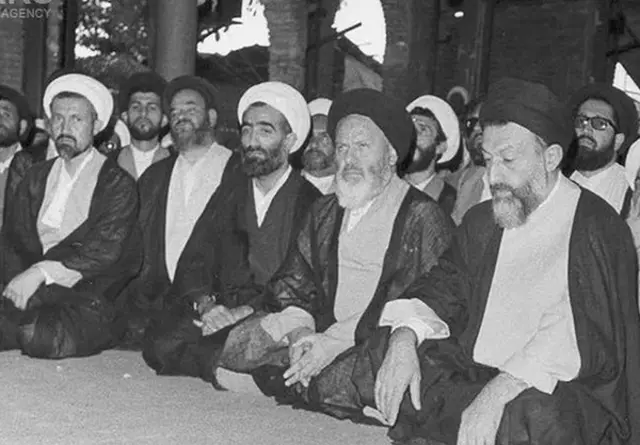 مسئولان ارشد قضایی از در سال ۱۳۶۰. بهشتی، موسوی اردبیلی، ربانی املشی و محمد مومن