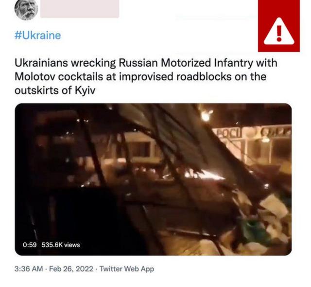 Este vídeo de uma batalha de coquetel molotov em Kiev foi feito durante os protestos do Euromaidan em 2014