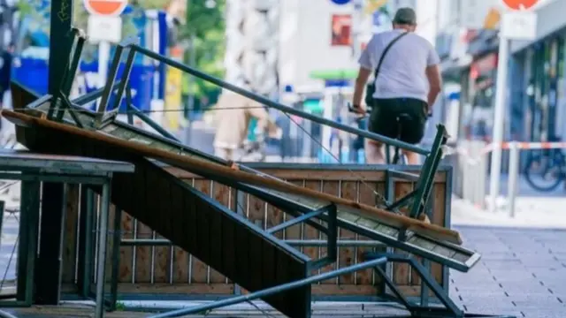 Cитуация успокоилась только к утру