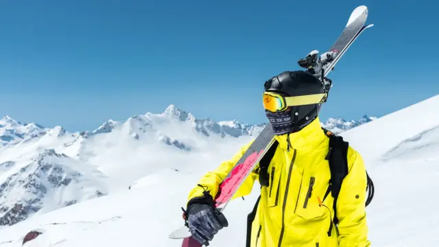 Esquiador en Andorra