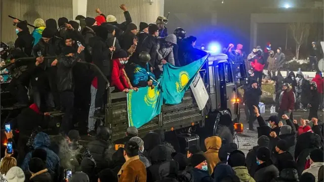 протести в Казахстані