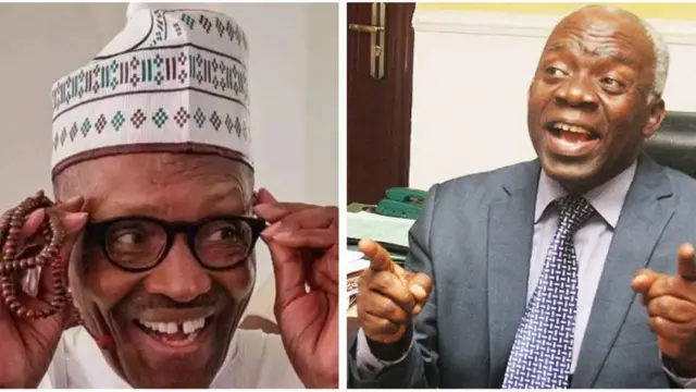 Muhammadu Buhari ati Femi Falana