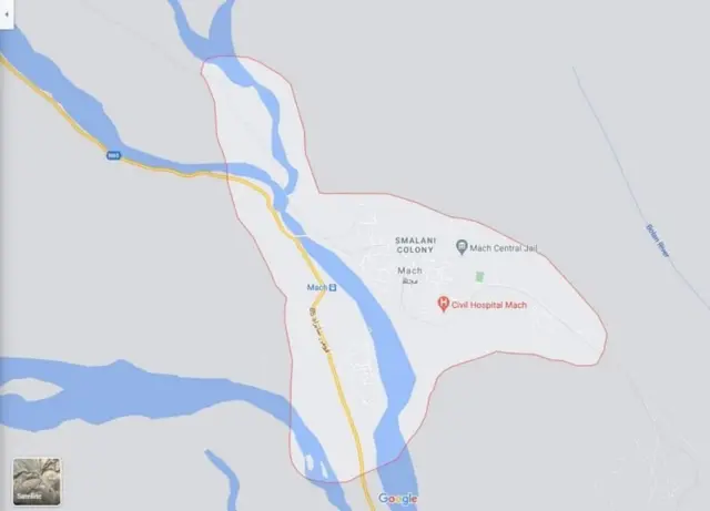 ਗੂਗਲ ਨਕਸ਼ੇ ਉੱਪਰ ਮੱਛ ਇਲਾਕਾ