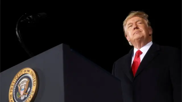 الرئيس الأمريكي السابق دونالد ترامب