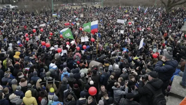 ماسکو مظاہرہ