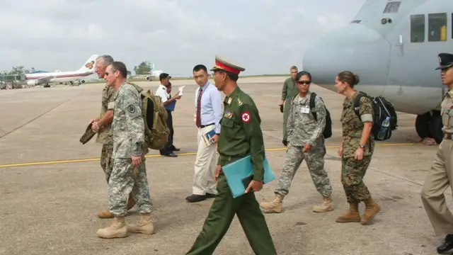 နာဂစ်ကာလတုန်းက အမေရိကန်အကူအညီလက်ခံကို စစ်အစိုးရကို လာရောက်ညှိနှိုင်းခဲ့ပေမယ့် မအောင်မြင်ခဲ့ပါဘူး။