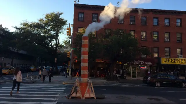 Vapor em Nova York