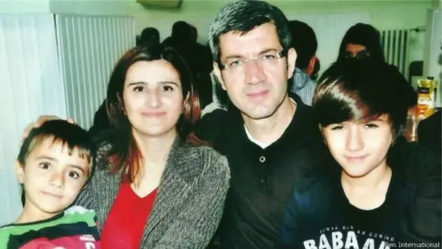 Muharrem Erbey ve ailesi