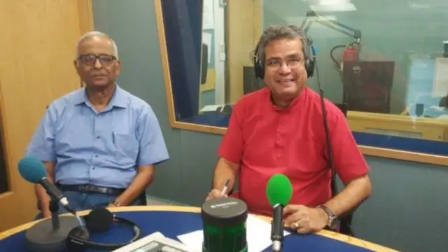 વીકે સિંહ સાથે રેહાન ફઝલ