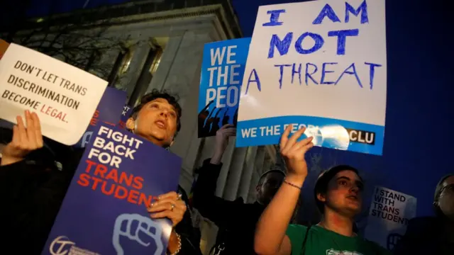 अमरीका में अधिकारों के लिए विरोध प्रदर्शन